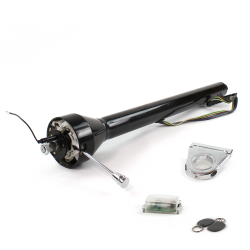 Roadster Column Black 3.5" Drop Push Button w/ RFID - Part Number: HEXCB3XXX035XPXX1