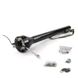 Roadster Column Black 2.5" Drop Push Button BL w/ RFID - Part Number: HEXCB3XXX025XPBL1