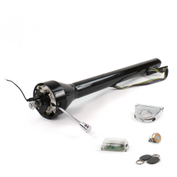 Roadster Column Black 2.5" Drop Push Button OR w/ RFID - Part Number: HEXCB3XXX025XPOR1