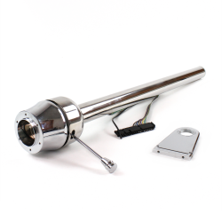 Roadster Column Stainless 5.5" Drop 6 Hole  - Part Number: HEXXX0556X0