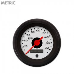 Speedo Ga. - Metric DECO XT Ash, Rd Vintage Nedl, Black Trm Rings Style Kit DIY - Part Number: GAR215ZMXHACAE