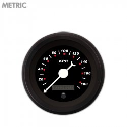 Speedo Ga. Metric Mod Rod Black, White Classic Nedl, Black Rings~Style Kit DIY - Part Number: GAR218ZMXHACBD