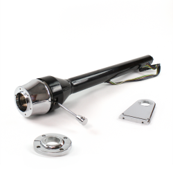 Roadster Column Black FLR MNT 5.5" Drop 6 Hole  - Part Number: HEXCB3XXX1556X0