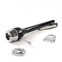 Roadster Column Black FLR MNT 4.5" Drop 6 Hole  - Part Number: HEXCB3XXX1456X0