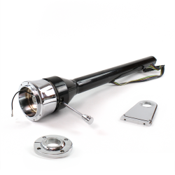 Roadster Column Black FLR MNT 5.5" Drop 9 Hole  - Part Number: HEXCB3XXX1559X0