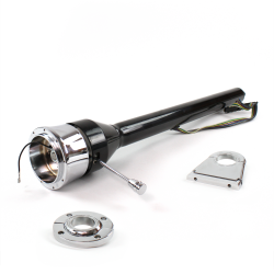 Roadster Column Black FLR MNT 4.5" Drop 9 Hole  - Part Number: HEXCB3XXX1459X0