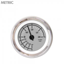 Turbo Ga. - Metric Omega Gry, Black Mod Needles, Chrome Trm Rings Style Kit DIY - Part Number: GAR239ZMXMABCC