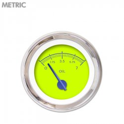 Oil Pressure Ga. - Metric VX Gn, Black Mod Nedl, Chrome Trm Rings Style Kit DIY - Part Number: GAR247ZMXJABCF