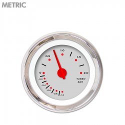 Turbo Ga. - Metric Pegged Ash, Rd Mod Needles, Chrome Trm Rings Style Kit DIY - Part Number: GAR254ZMXMABCE