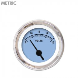 Volt Ga. Metric Rider Black, Black Vintage Nedl, Chrome Trm Rings Style Kit DIY - Part Number: GAR257ZMXNABAC