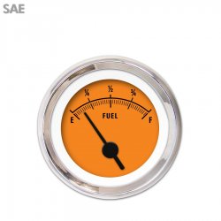 Fuel level Ga. - Rider Or, Black Vintage Nedl, Chrome Trm Rings Style Kit DIY - Part Number: GAR260ZEXKABAC