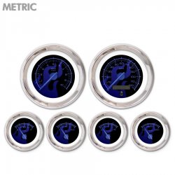 6 Ga. Set Met Ghost Flame Black Black Flame, Black Mod Nedl, Chrom Rngs~ Kit DIY - Part Number: GAR283ZMXRABCF