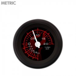 Turbo Ga. Met Ghost Flame Black Rd Flame, White Mod Nedl, Black Rngs~ Kit DIY - Part Number: GAR286ZMXMACCD