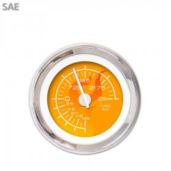 Turbo Ga. - SAE Ghost Flame Or, Wht Mod Nedl, Chrome Trm Rings Style Kit DIY - Part Number: GAR287ZEXMABCD