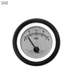 Fuel level Ga. - Tribal Grey, Black Mod Needles, Black Trim Rings Style Kit DIY - Part Number: GAR291ZEXKACCC
