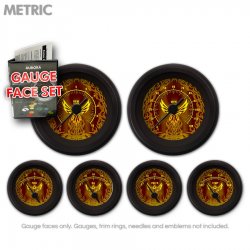 Gauge Face Set - Metric Phoenix Series - Part Number: GARFM110