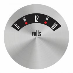 American Retro Rodder Series Volt Face - Part Number: AURGF01S1V