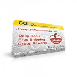 Johnny Law GOLD Car Club Annual Membership - Part Number: JLMCARCLUBG