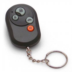 4 Button Remote with Keychain - Part Number: AUTTR4
