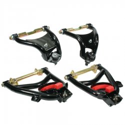 1955-1957 Chevy Full Size Tubular Control Arm Set Tri-Five Bel Air - Part Number: HEXCAS001