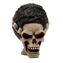 Wicked Bride Skull Custom Shift Knob & Topper - Part Number: ASCSN06012