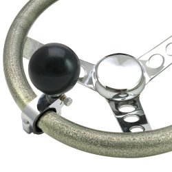 Black Old Skool Series Adjustable Suicide Brody Knob Opaque - Part Number: ASCBA08001