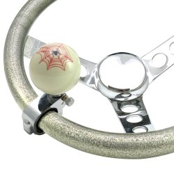 Ivory Spider Adjustable Suicide Brody Knob Opaque - Part Number: ASCBA09001