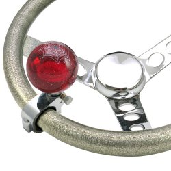 Red Spider Adjustable Suicide Brody Knob Translucent with Metal Flake - Part Number: ASCBA09004
