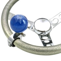 Blue Spider Adjustable Suicide Brody Knob Translucent with Metal Flake - Part Number: ASCBA09005