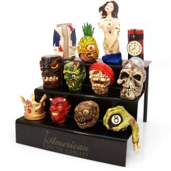 12 Knob Platform Display - Base Only No Knobs - Part Number: ASCPOP001