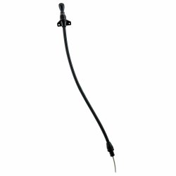 Powerglide BLK Billet / SS Braid Locking Trans Dipstick~ Firewall/Trans Mnt - Part Number: ASC7AD90