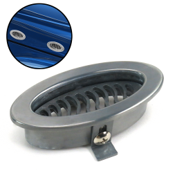 Smoke Gray "Swing Vent” - AC / Heater Vent Or Body Panel Vent - Part Number: AUTBWAC2BK