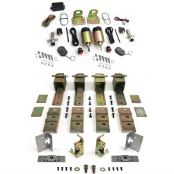 Universal 2 Door Suicide Hidden Hinge Kit with 80 lbs Shaved Door Remote Kit - Part Number: AUTEC33B