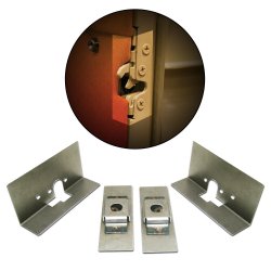 Small Bear Claw Door Latch Install Kit - Part Number: AUTBCINSTS