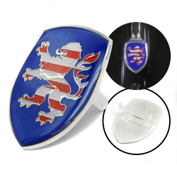 VW Coat of Arms of Hesse Hood Badge Crest - Part Number: VPAHC011