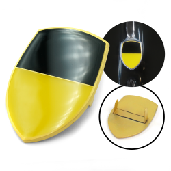 VW Coat of Arms of Fribourg Hood Badge Crest - Part Number: VPAHC026