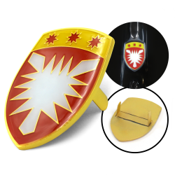 VW Holstein Nettle leaf Hood Badge Crest - Part Number: VPAHC050