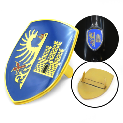 VW Eagle Crest Wolfsburg Hood Badge Crest - Part Number: VPAHC046