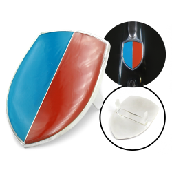 VW Coat of Arms of Ticino Hood Badge Crest - Part Number: VPAHC040