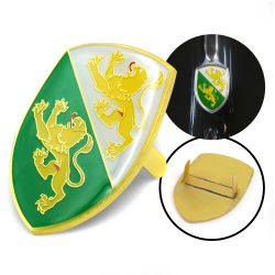 VW Coat of Arms of Thurgau Hood Badge Crest - Part Number: VPAHC039