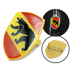 VW Coat of Arms of Bern Hood Badge Crest - Part Number: VPAHC025
