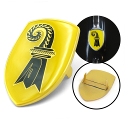VW Coat of Arms of Basel-Stadt Hood Badge Crest - Part Number: VPAHC024