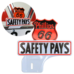 Phillips 66 License Plate Topper - Part Number: VPALPT014