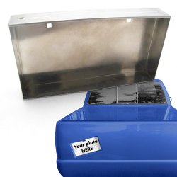 Frenched License Plate Kits - Part Number: 10016542