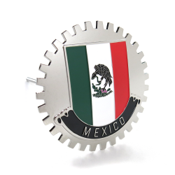 UltraEmblem “’Mexico” Grill Emblem Badge - Part Number: AUTFGE06