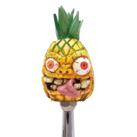 TikiApple Pineapple Tiki Custom Shift Knob