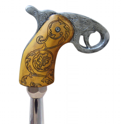 Quick Draw Pistol Grip Custom Shift Knob - Part Number: ASCSN00031