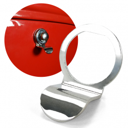 Volkswagen Glove Box Pull Tab for VW Bug 53-67 Ghia 55 - 67 - Part Number: VPAGBPT2