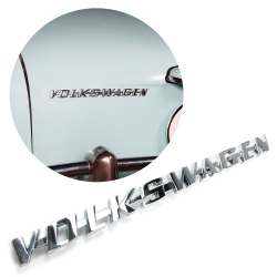 1967-1974 Volkswagen Decklid Emblem VW Beetle Ghia Bus Bug Type 3 4 - Part Number: VPAE14